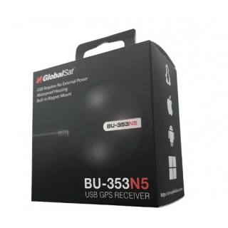 BU-353N5 USB GPS Receiver GlobalSat - GlobalSat BU-353 USB GPS